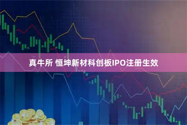真牛所 恒坤新材科创板IPO注册生效