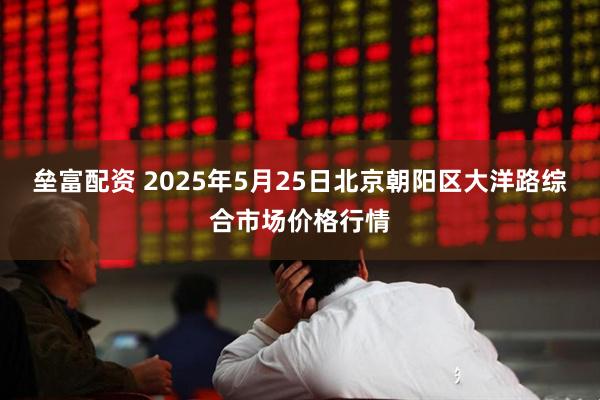 垒富配资 2025年5月25日北京朝阳区大洋路综合市场价格行情